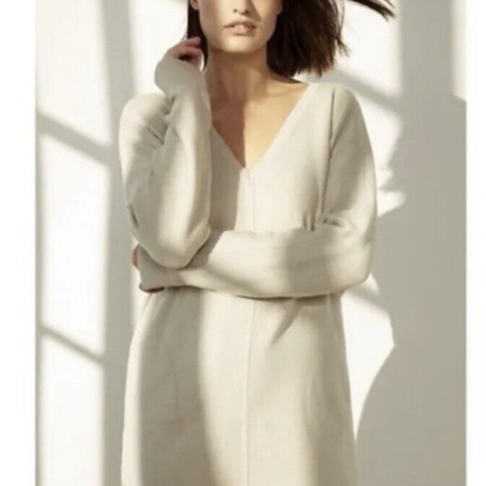 Anthropology, Saturday, Sunday, sweater dress, V-neck